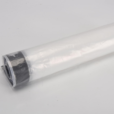5-50 Micron Thickness PE Plastic Drawstring Trash Bag Roll for Clear Garbage Packaging