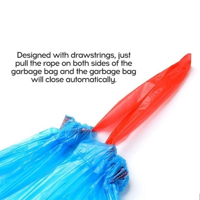 Custom Order Accepted Drawstring Pla Garbage Trash Bag with Good Smell 5-50 mic Thickness