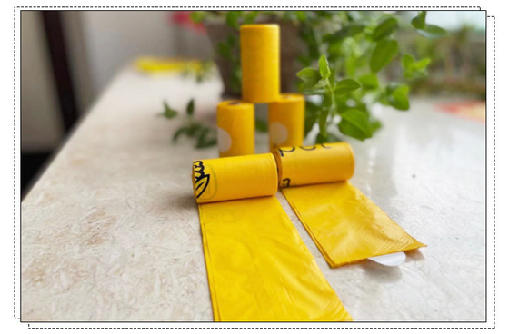 Customized Biodegradable Plastic Bags Degradable Pet Garbage Bag for Environment