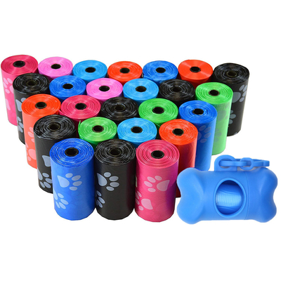 Pet Dog Poop Environment Friendly Garbage Bags Customized Logo with Food Package
