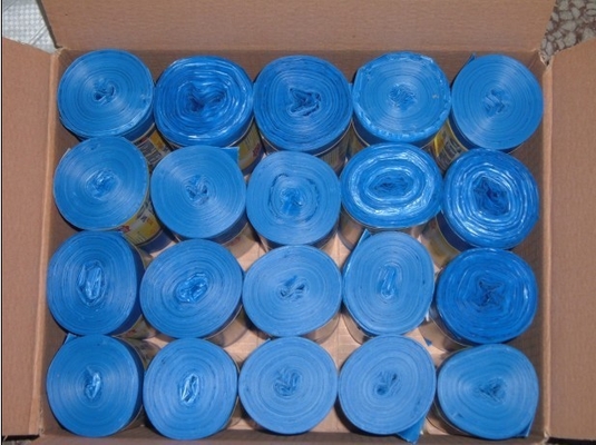 LLDPE Drawstring Recycling Trash Liners Bags Strong and Sustainable Waste Management