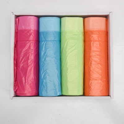 Convenient Waste Disposal Plastic Bags on Roll with Customized Logo Option