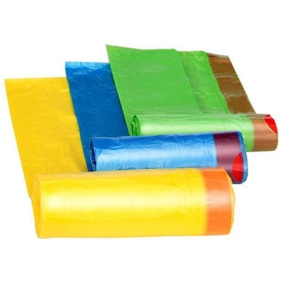 Directly Manufacture Drawstring Bag Trash Bag Gallon with Embossing Surface Selection