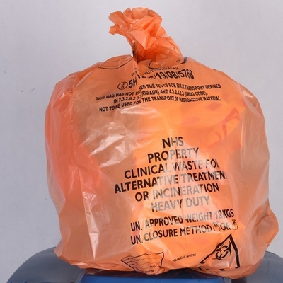Square Bottom Bag Manufacture GRS Heavy Duty Plastic Trash Bag for Waste Management