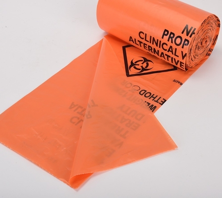 Square Bottom Bag Manufacture GRS Heavy Duty Plastic Trash Bag for Waste Management