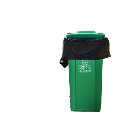 Industrial Household Products Bottom Gusset Bag 200G Heavy Duty Black Refuse Sacks