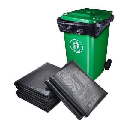 Large Plastic Garbage Bags for Hotel Sanitation and Property Maintenance Purposes