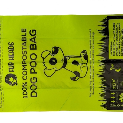 PLA Corn Starch Bio Material Trash Bag for Pet Dog Poop Biodegradable Daily Necessities