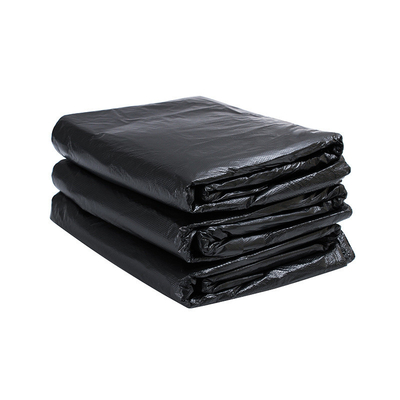 Embossing Surface Handling HDPE Flat Pocket Garbage Bag for Commercial Hotel Property