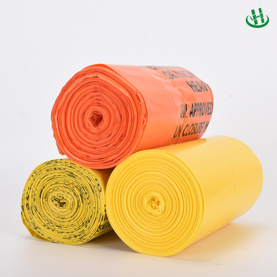 Directly 30 Gallon Medical Waste Trash Poly Bags with Security and Customized Logo