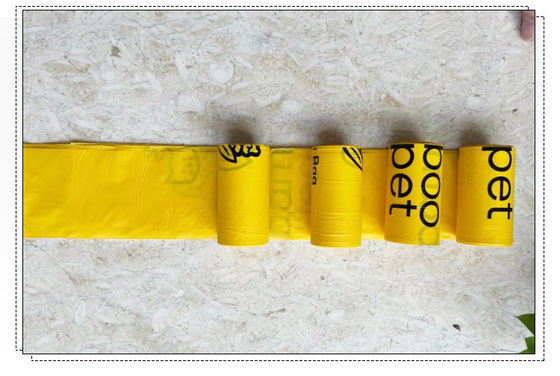 Plastic-Free and Eco-Conscious Custom Corn Starch Dog Dung Bag for Biodegradable Waste