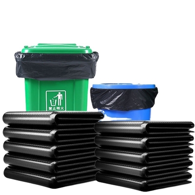 Industrial Heavy Duty Black Garbage Bags for Outdoor Trash Can Liners Household Products