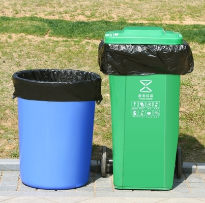 Custom Order Black Thickened Large Garbage Bag for Catering Hotel Property Sanitation