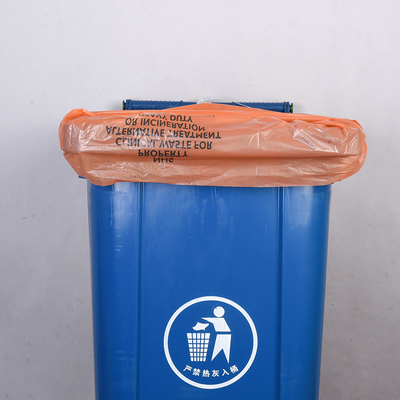 Medical Garbage Bag Heat Seal LDPE/HDPE Plastic Disposable Waste Bags for Lab Hospital