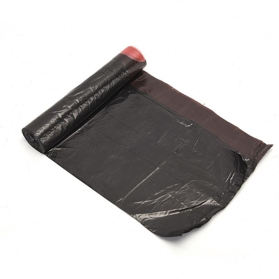 Household Plastic Drawstring Garbage Bags on Roll with HDPE/LDPE/LLDPE Material