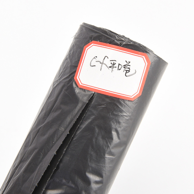 Customized Logo Household Kitchen Thickened Disposable Color Flat Mouth Garbage Bag