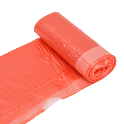 Embossed Surface PE Material Drawstring Garbage Bag for Large Kitchen Waste Disposal