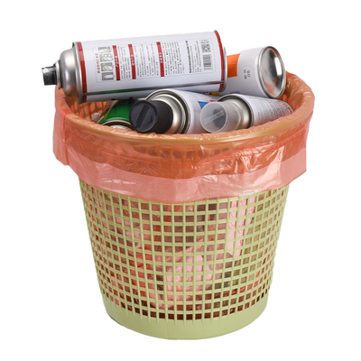 Embossed Surface PE Material Drawstring Garbage Bag for Large Kitchen Waste Disposal