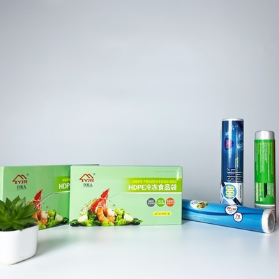 Embossing Surface PE Plastic Food Packaging Bag Roll Bags for Food Storage and Packaging