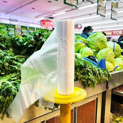 Customized Color HDPE Plastic Food Packaging Bag Roll Bags with Customized Thickness