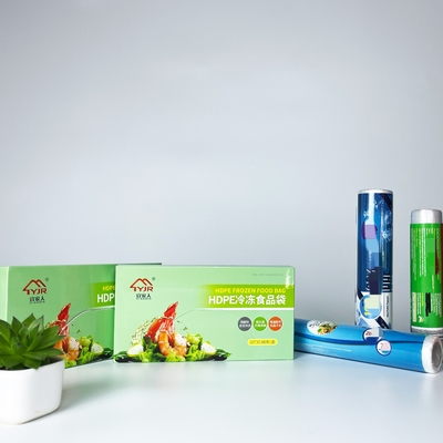 Customized Color HDPE Plastic Food Packaging Bag Roll Bags with Customized Thickness