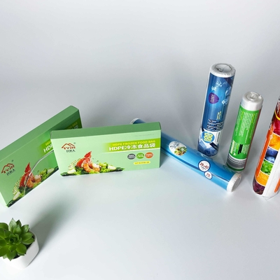 Customized Color HDPE Plastic Food Packaging Bag Roll Bags with Customized Thickness