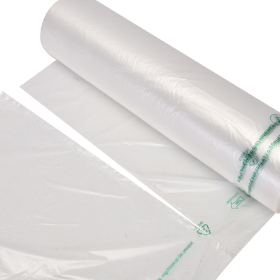 Clear Food Packing Bag on Roll with Bio-Degradable HDPE Material and Thickness 5-100 mic
