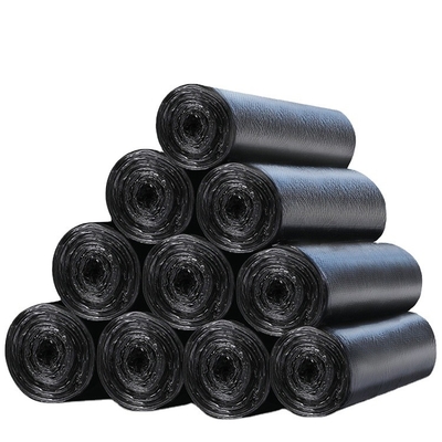 Thickened Black Plastic Vest Bag for Convenient and Hygienic Household Waste Disposal