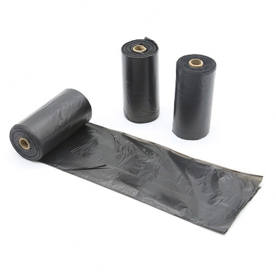 Beige Dog Poop Bag Roll for Composting and Environmentally-Friendly Waste Management