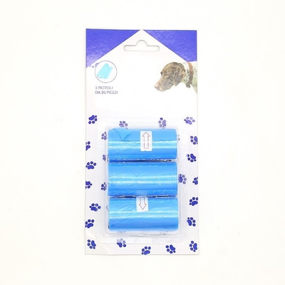 Beige Dog Poop Bag Roll for Composting and Environmentally-Friendly Waste Management