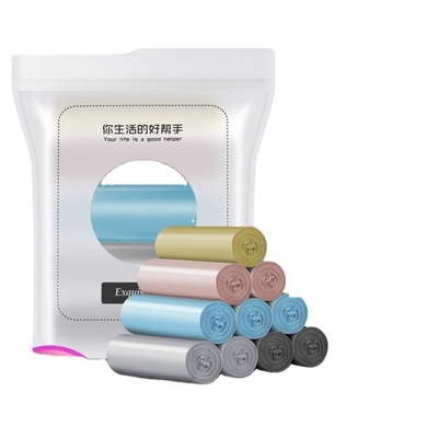 Eco Friendly Custom Color Printed 100% Biodegradable Compostable Plastic Garbage Bags