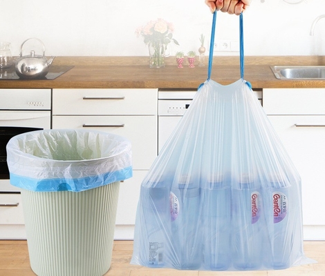 Customized Printing Household Thickened Drawstring Garbage Bag for Easy and Clean Hands