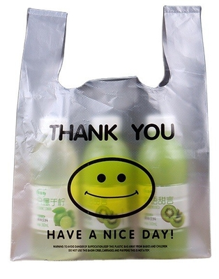 Supermarket and Convenience Store Essentials HDPE/LDPE/LLDPE Plastic Shopping Bags