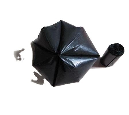 Custom Order Accepted Thickened Large Black Garbage Bags for Various Garbage Bins