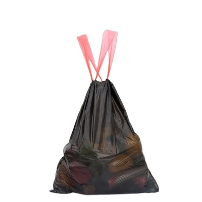 Heavy Duty Plastic Drawstring Garbage Bag Customizable for Your Specific Requirements
