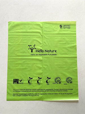 Custom Compostable Carry Bag for Other Household Products Made from Recycled Materials