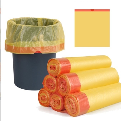Custom Plastic Drawstring Bags for Household Trash Can Liner Leak Proof and Strong