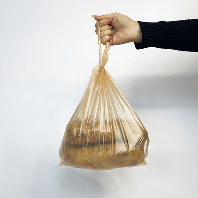 Custom Poly Plastic HDPE T-shirt Supermarket Shopping Bag for Food Vegetables Packaging