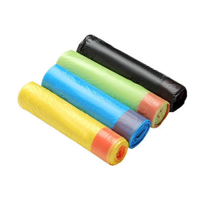 Colorful Easy Separate Drawstring Small Trash Bags for Bathroom Kitchen Bedroom Office