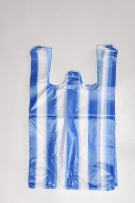 HDPE/LDPE T-shirt Plastic Shopping Bags with Offset Printing Surface Handling