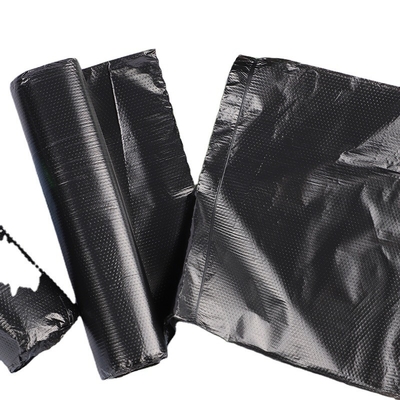 5-50 mic Thickness HDPE/LDPE/LLDPE Black Garbage Trash Bag from for Customer Needs