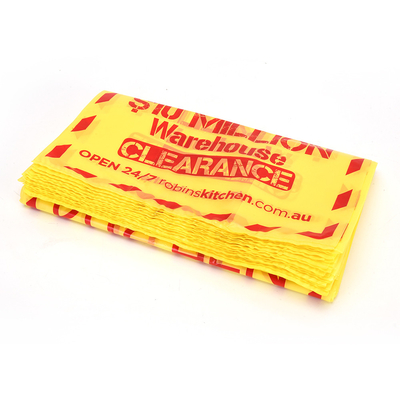 Customized Logo Plastic Shopping Bags 5-100 mic Thickness Custom Printed T-shirt Bag
