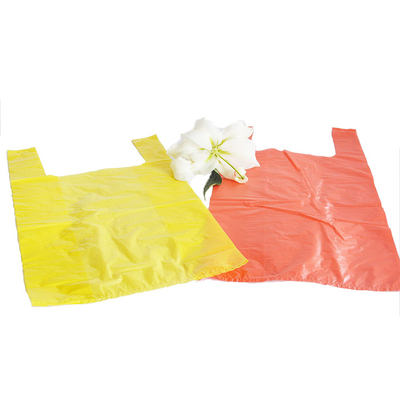 Customized T-shirt Bags for Shopping Green or As Request 5-100 Mic Thickness