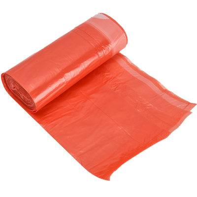 Pla Odm Scented Rubbish with Beige Biodegradable Drawstring Plastic Garbage Bag OEM