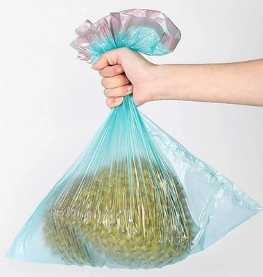 PE Clear Kitchen Packaging Dust Bin Garbage Trash Bag 5-50 mic Thickness Eco-Friendly