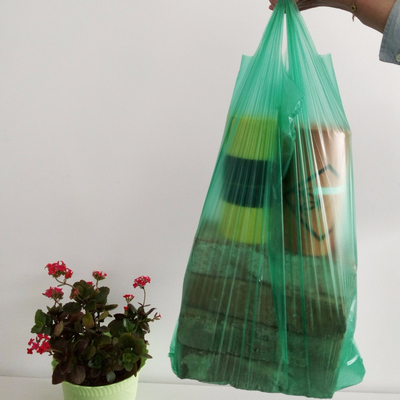 Biodegradable PE Color Shopping T-Shirt Bags Sustainable and Durable for Fruit Market