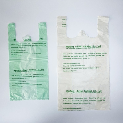 Vest Handle Biodegradable Garbage Trash Bags for Eco-Friendly and Sustainable Living