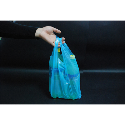 Pulp Moulding Plastic T-Shirt Bag for Supermarket and Shopping Eco-Friendly Material