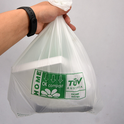 40% Biosource Material Structure Newly-Designed and Biodegradable PVC Shopping Bags