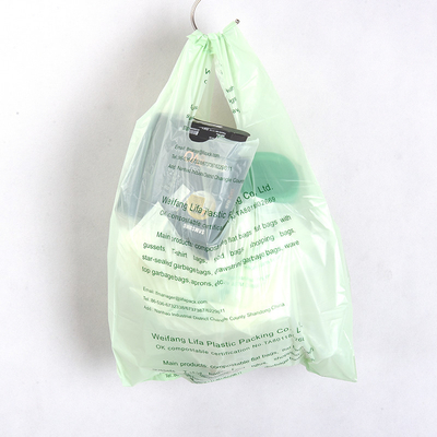 40% Biosource Material Structure Newly-Designed and Biodegradable PVC Shopping Bags